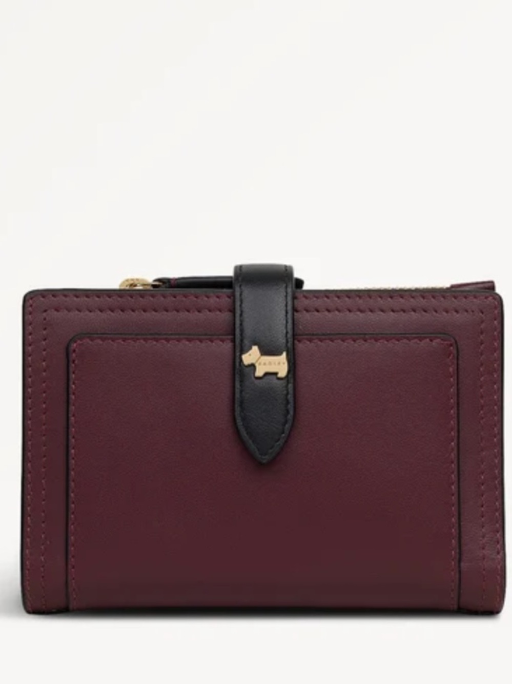 Radley London Willis Street Medium Bifold Wallet Dark Red